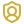 Golden security shield with user profile icon.